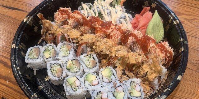 Sunflower Sushi Party Tray(Serves 6)